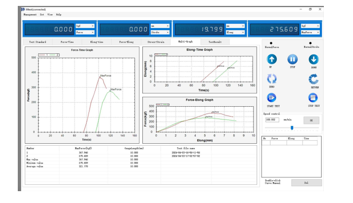 Phần mềm máy đo độ nén thùng Carton