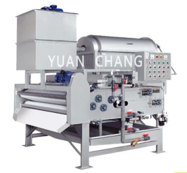 Máy ép bùn băng tải Yuanchang