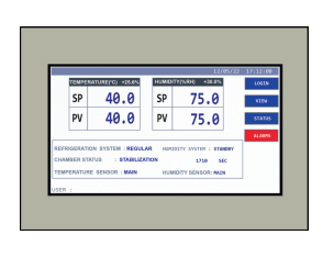Phòng thử nghiệm độ ổn định Walk-In Chamber 6 Bảng điều khiển phòng thử nghiệm thermolab